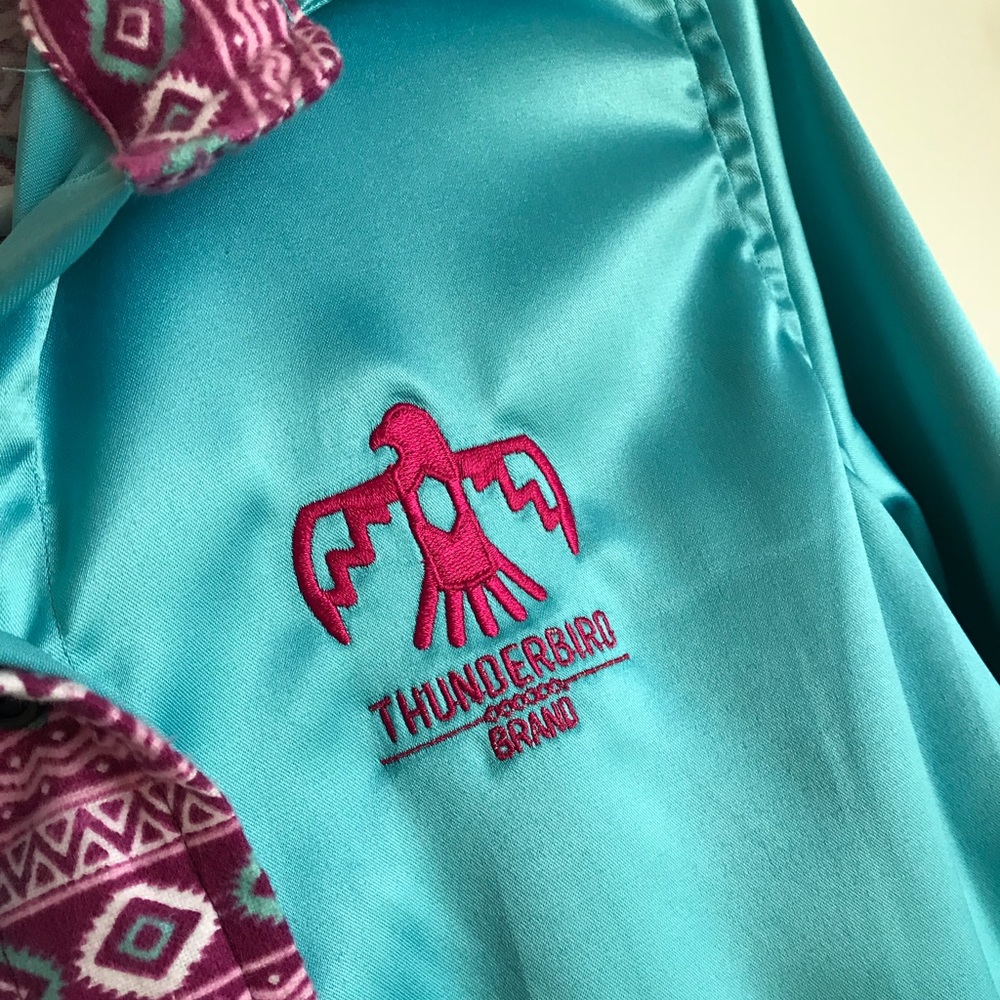 Thunderbird Brand Aztec Rodeo Button up shirt
